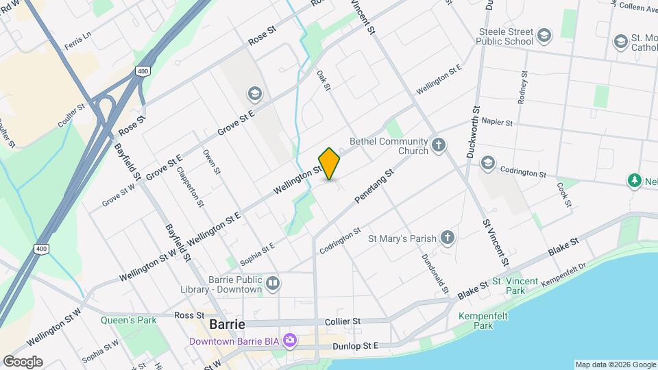 13 Queen St, Unit 1 Map and Location Details