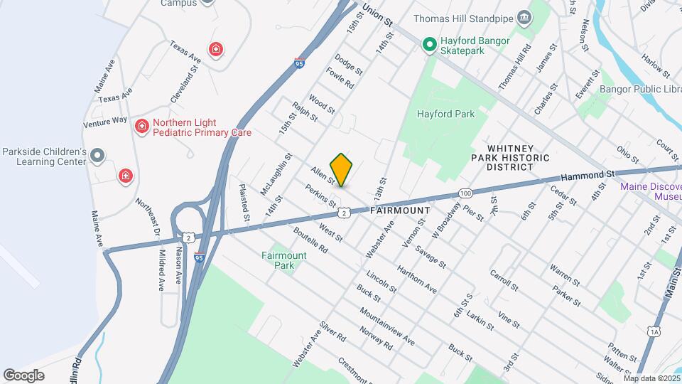 44 Allen St Map and Location Details