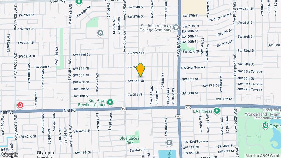 8981 SW 36th St Map and Location Details