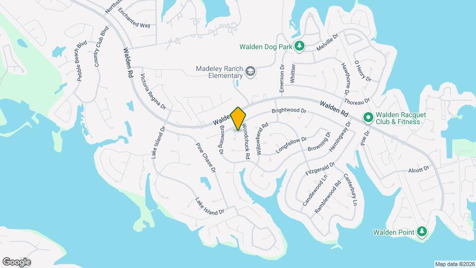 3318 Shadow Crest Ct Map and Location Details