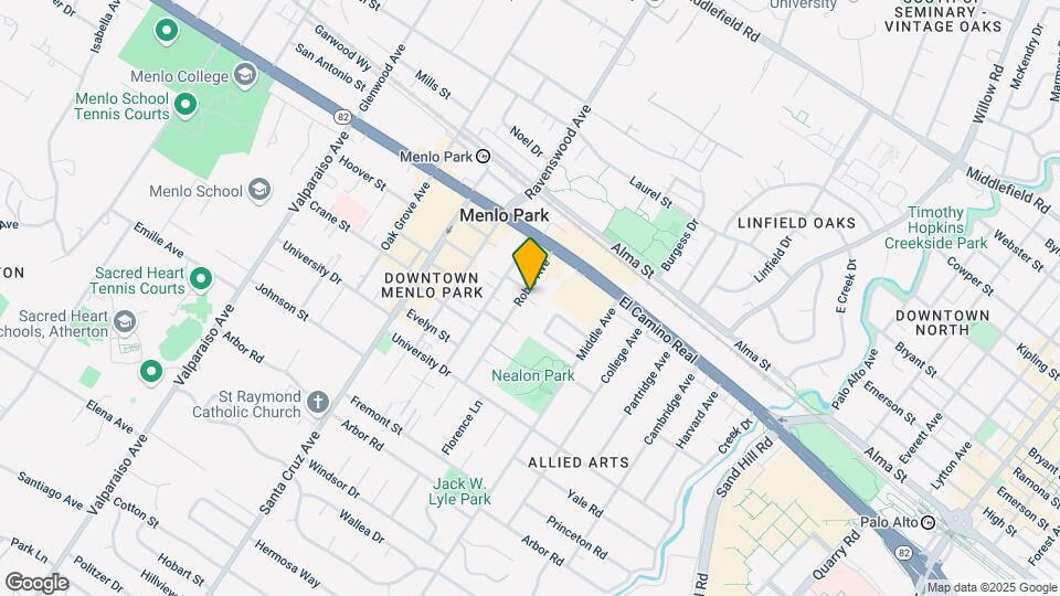 699 Roble Ave Mapa y Detalles de la Ubicación