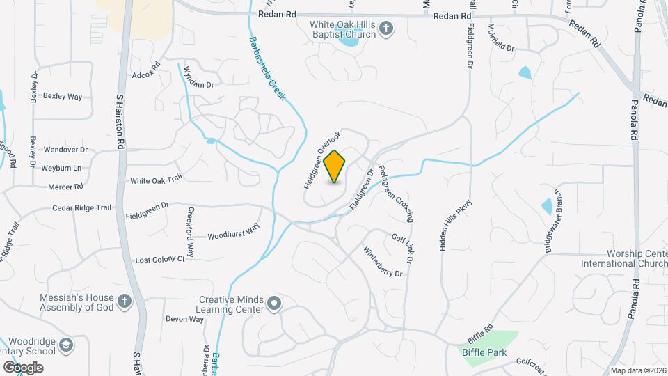 5007 Fieldgreen Crossing Map and Location Details
