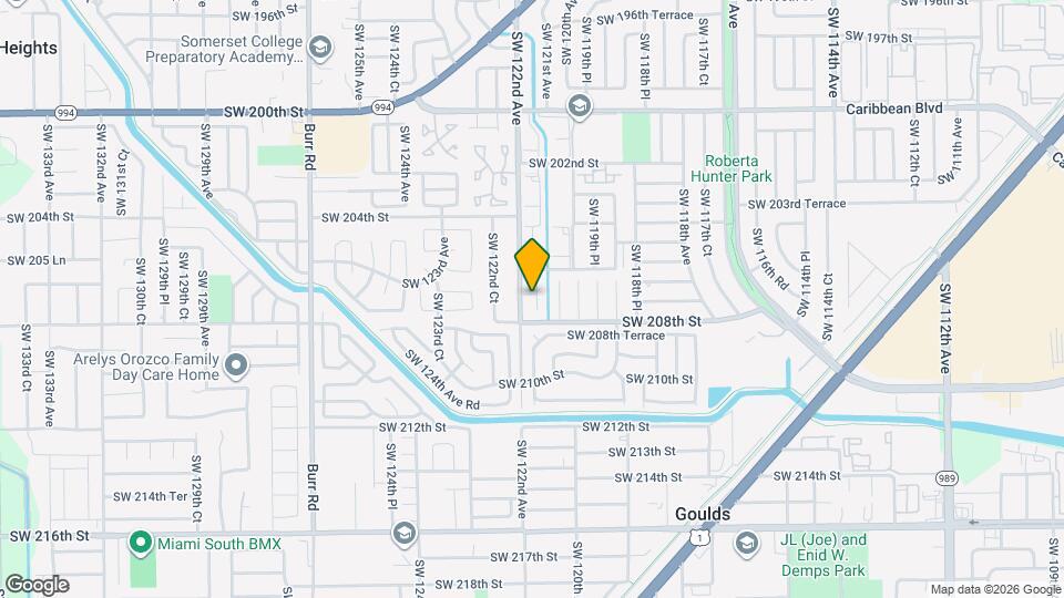 20702 SW 121st Ct Map and Location Details