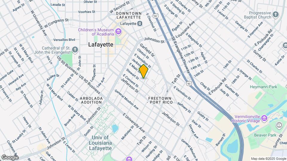 514 Lamar St Map and Location Details
