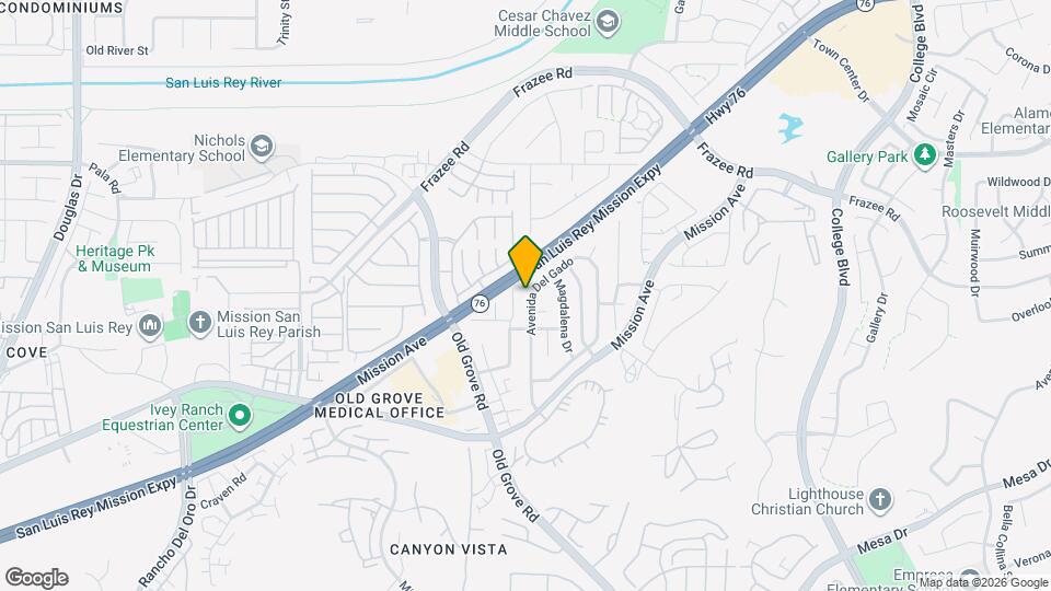 167 Avenida Del Gado Mapa y Detalles de la Ubicación