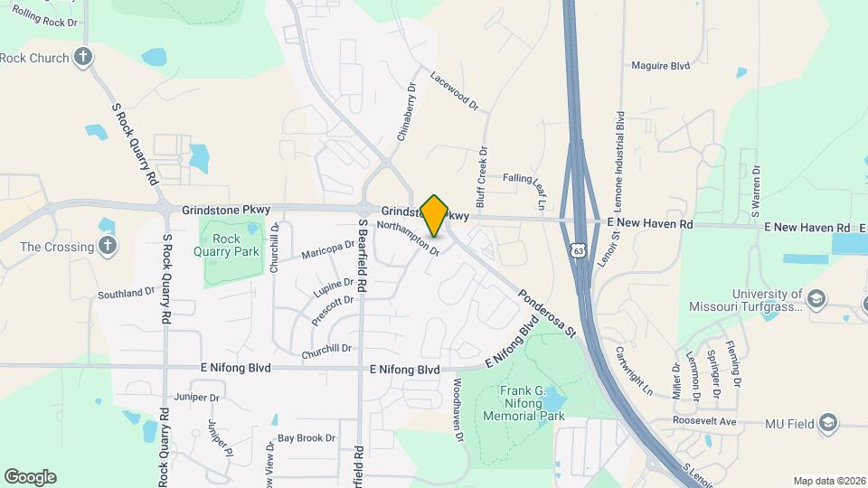 2533 Northampton Dr Map and Location Details