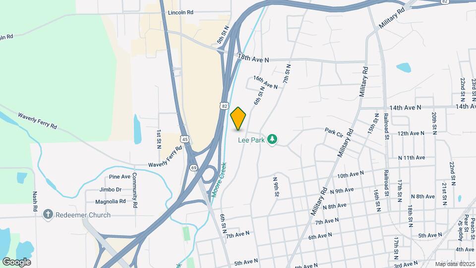 Chanticleer Apartments Map and Location Details