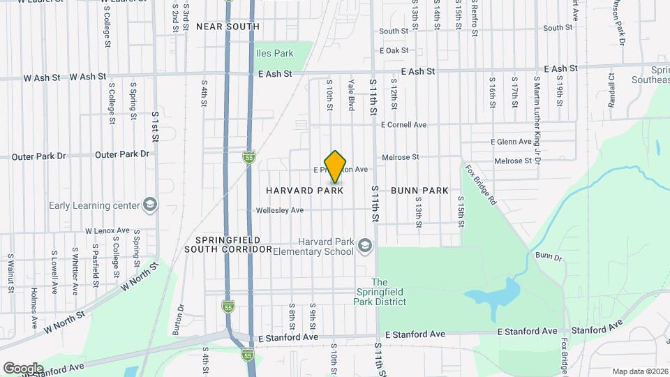 2328 S 10th St Map and Location Details