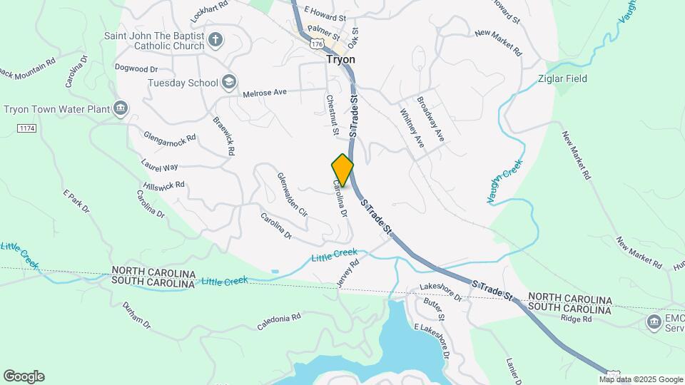 121 Carolina Dr Map and Location Details