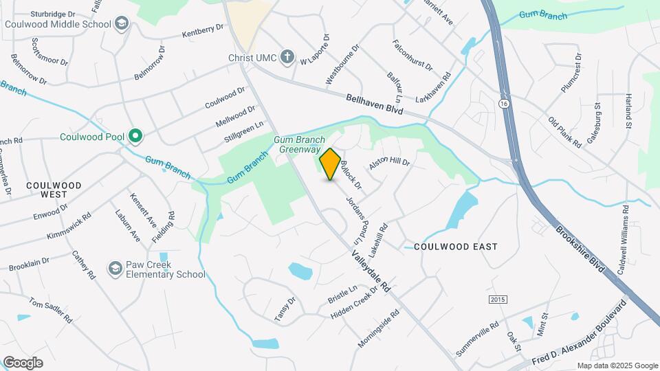 1307 Jordans Pond Ln Map and Location Details