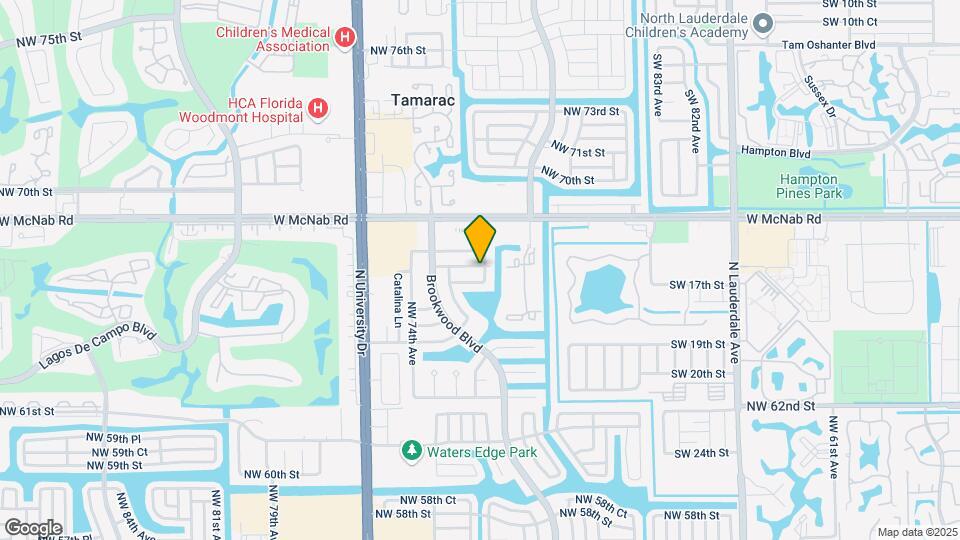 7100 NW 67th St Map and Location Details