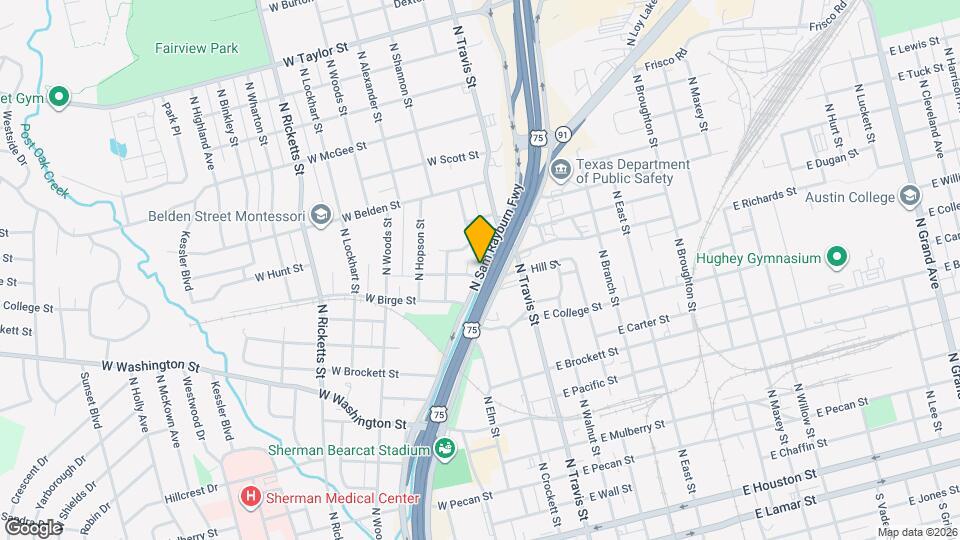 1106 N Sam Rayburn Fwy, Unit 1106 Mapa y Detalles de la Ubicación