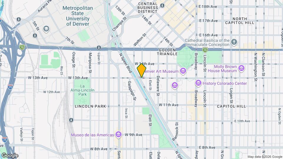 825 Fox St Map and Location Details