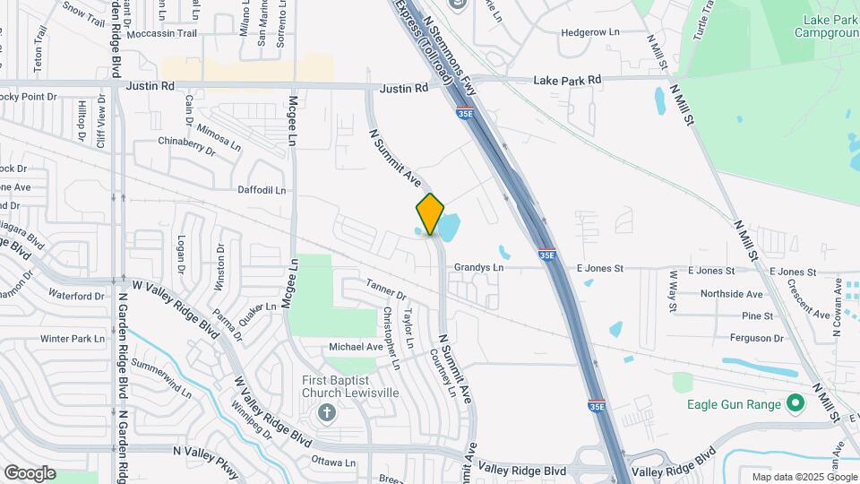 1135 Bowie Dr Map and Location Details