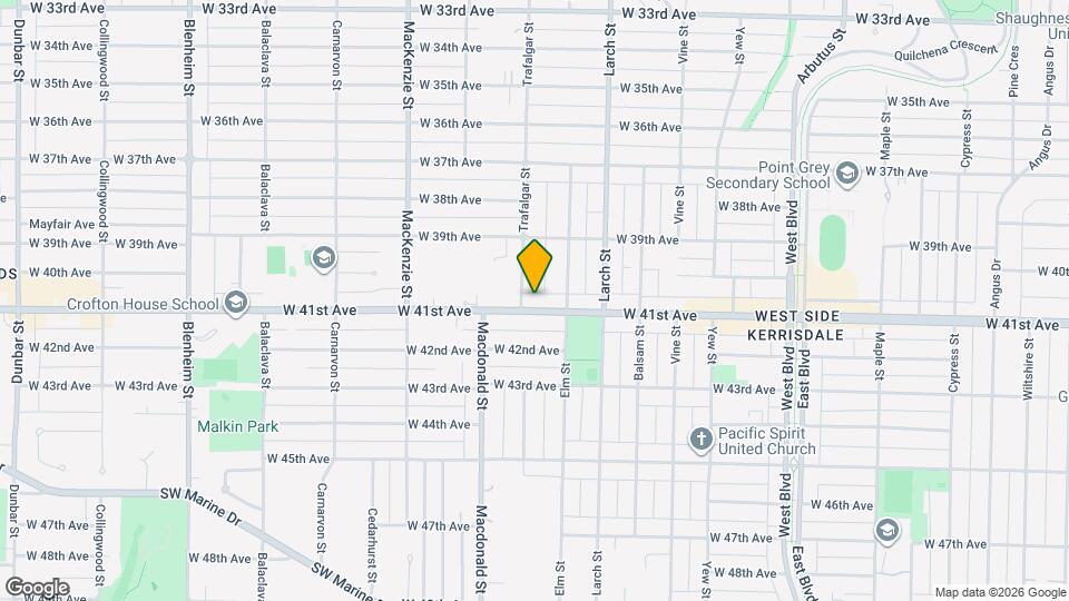 2683 W 41st Ave Map and Location Details