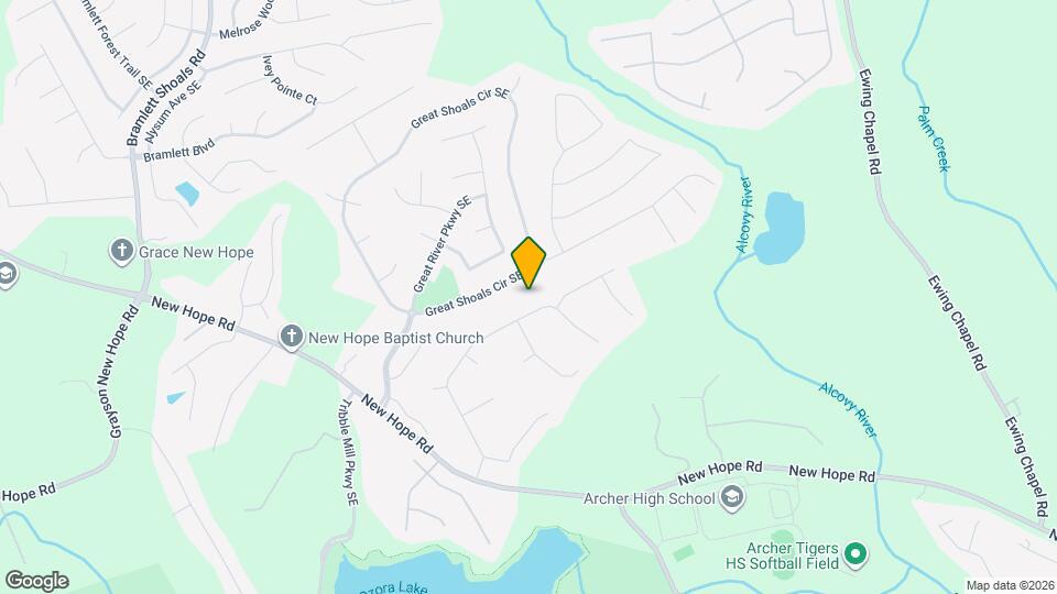 1945 Tribble Walk Dr Mapa y Detalles de la Ubicación