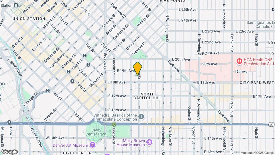 Capitol Hill Apartments Map and Location Details