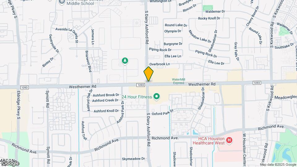 12598 Westheimer Rd Map and Location Details