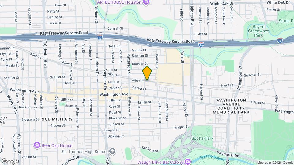 4227 Allen St Map and Location Details