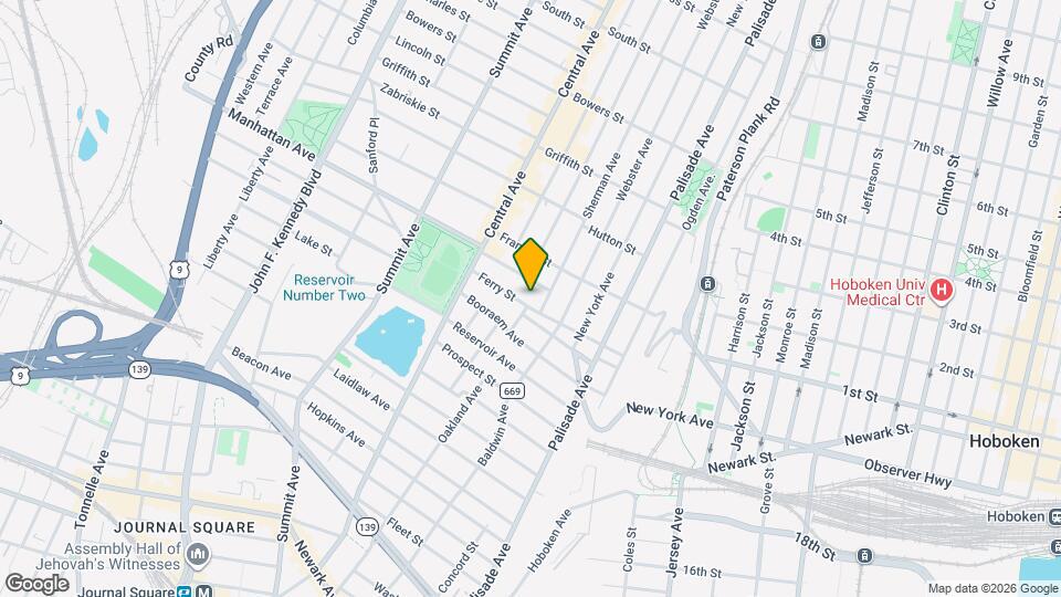 80 Ferry St Map and Location Details