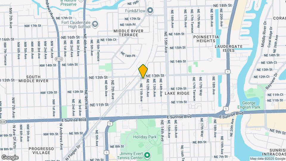1232 NE 11th Ave Map and Location Details