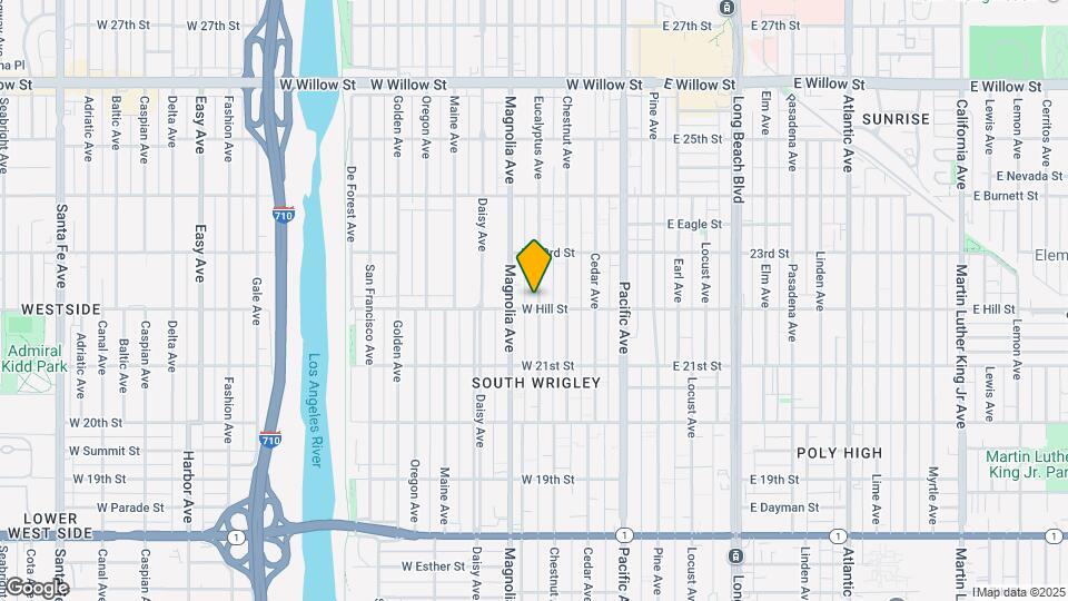 2209-2211 Eucalyptus Ave Map and Location Details