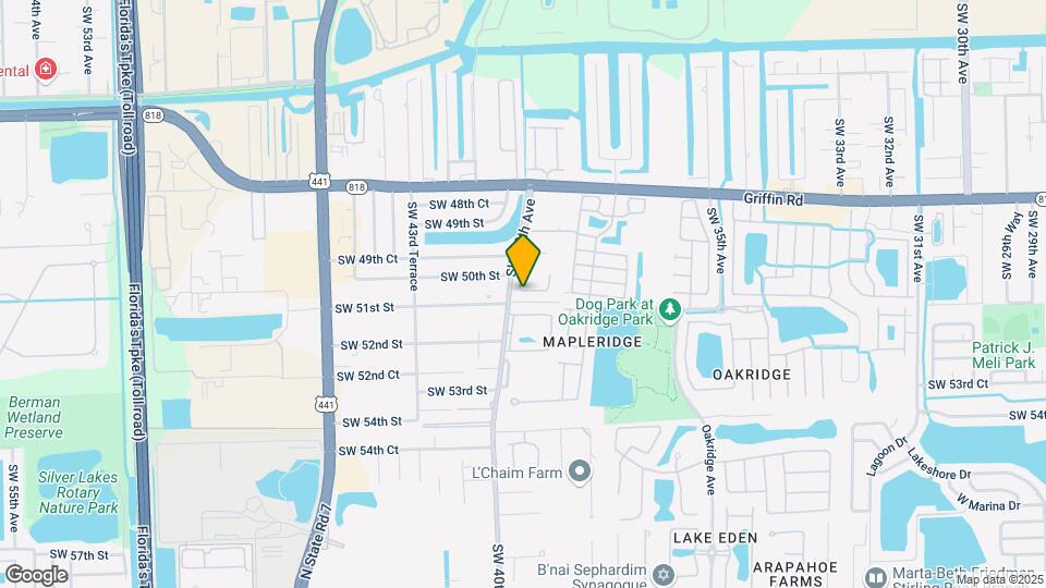 3961 SW 51st St, Unit 1-4 Map and Location Details