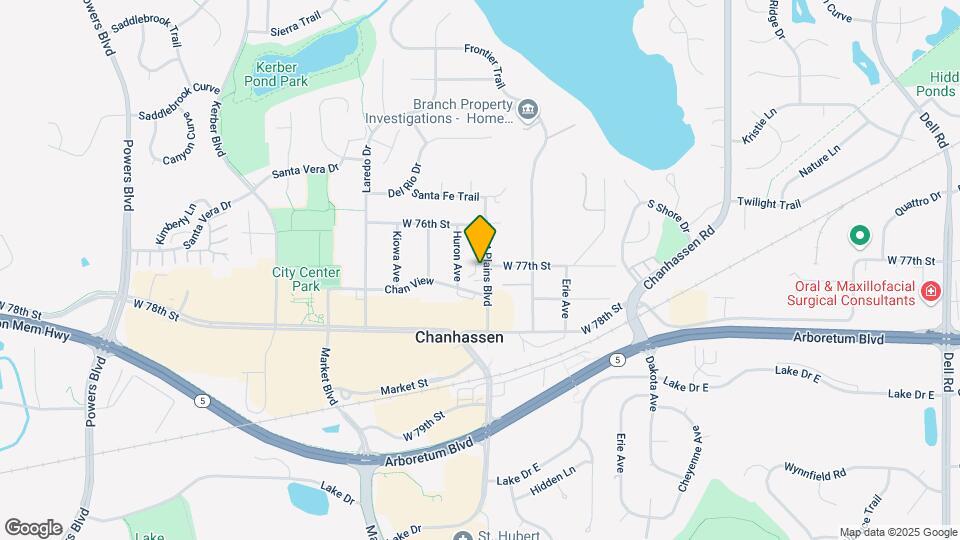 7610 Great Plains Blvd Map and Location Details