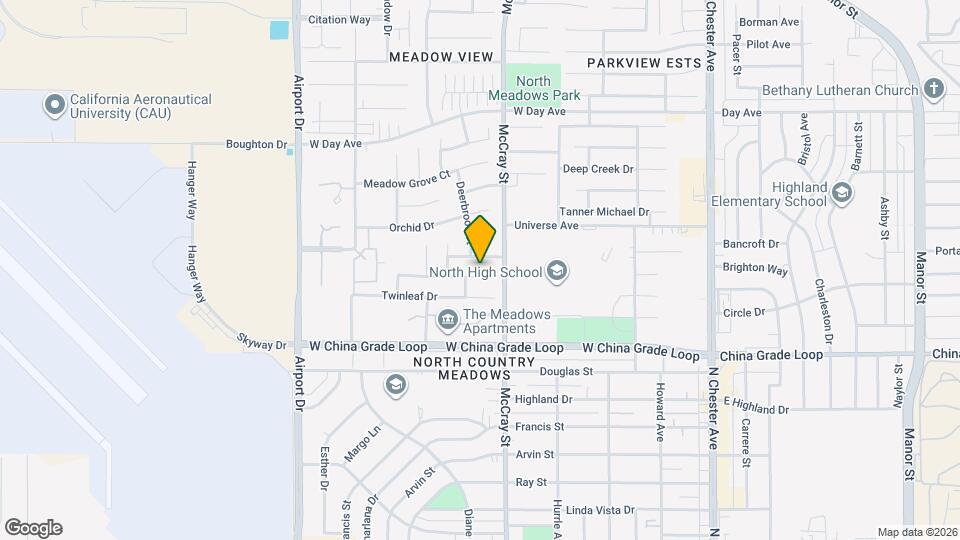 516 Sun Rose Ave Map and Location Details