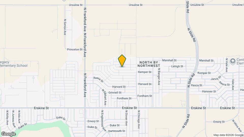 5542 Kemper St Map and Location Details