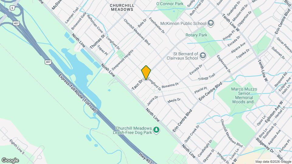 5455 Farmcote Dr Map and Location Details