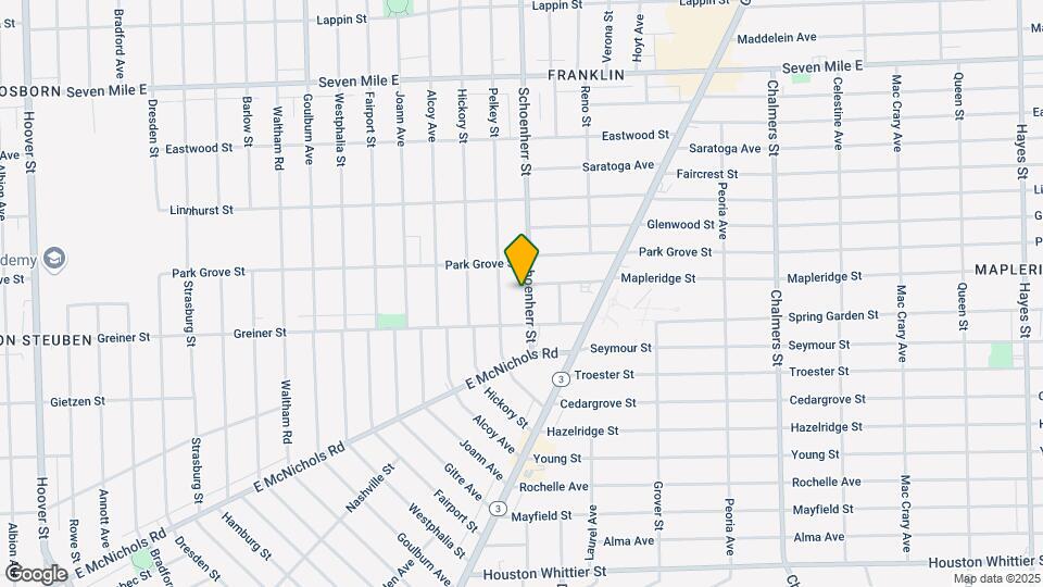 18055 Schoenherr St Map and Location Details