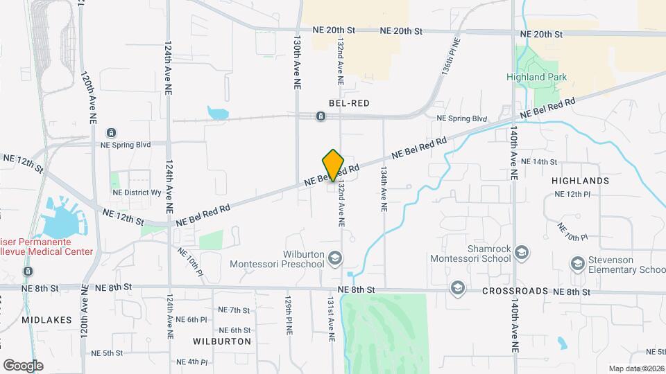 1226 131st Ct NE Map and Location Details