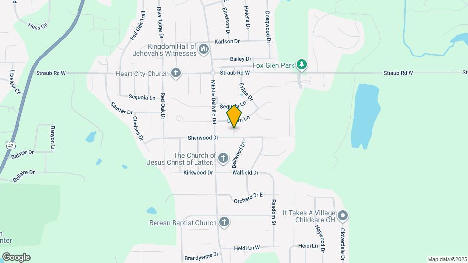 1909 Bellwood Dr Map and Location Details