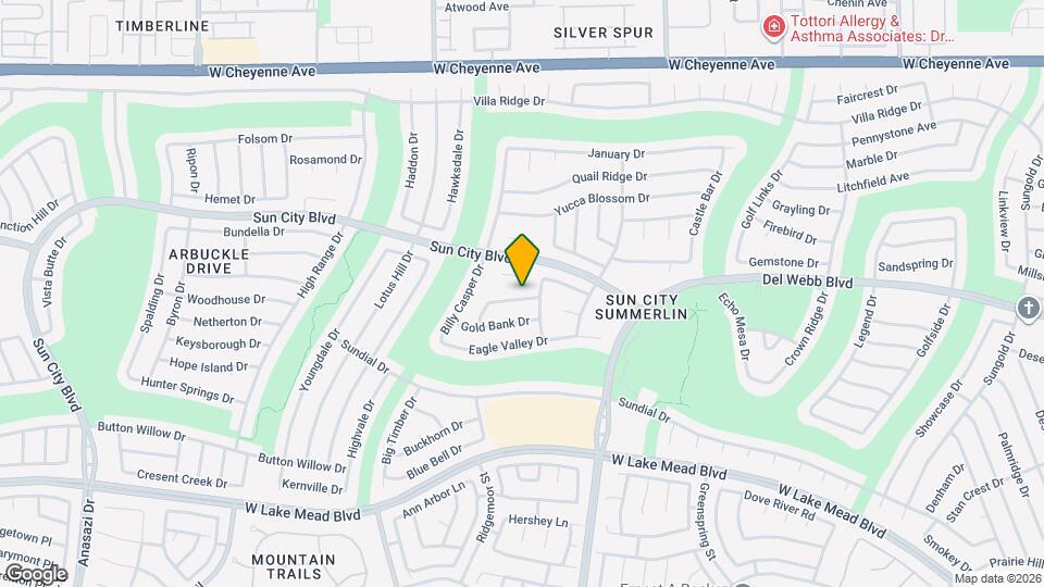 9520 Ruby Hills Dr Map and Location Details