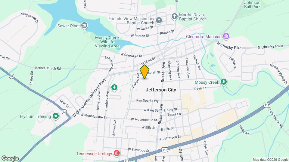 1810 Bishop Ave Map and Location Details