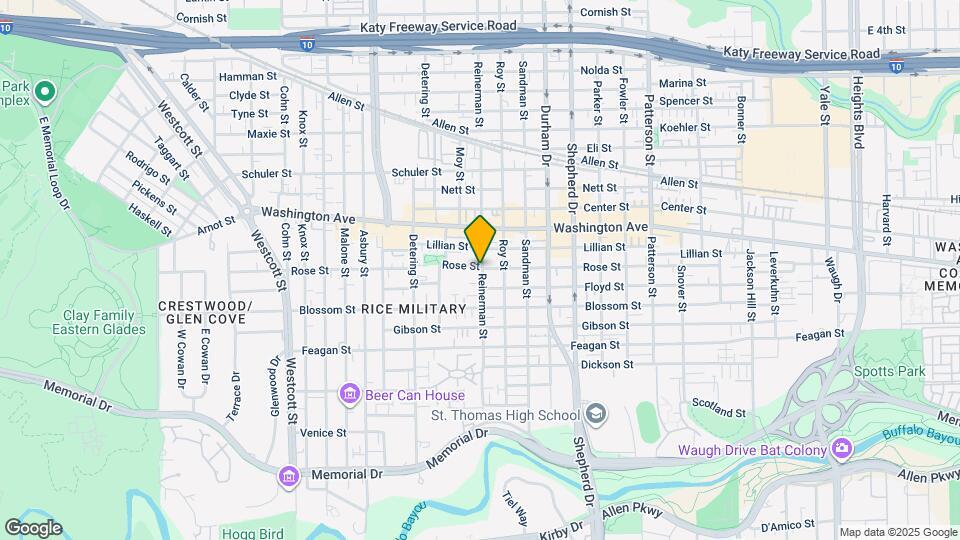 731 Reinerman St Map and Location Details