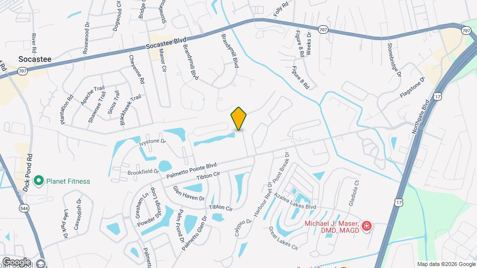 113 Olde Towne Way Map and Location Details