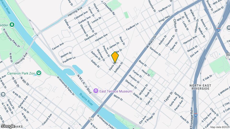 918 Preston St Mapa y Detalles de la Ubicación