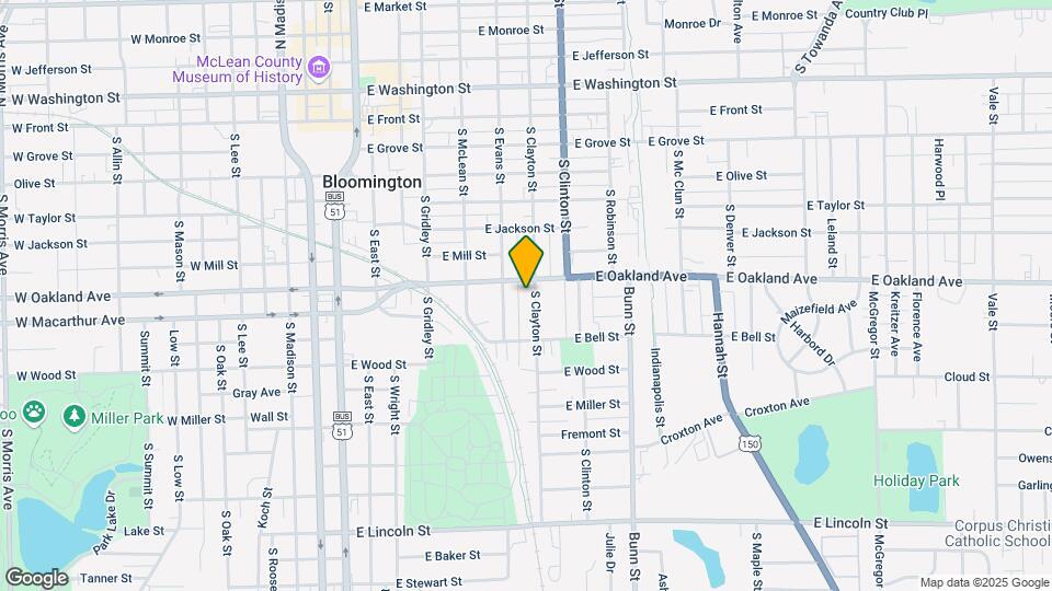 605 S Clayton St Mapa y Detalles de la Ubicación