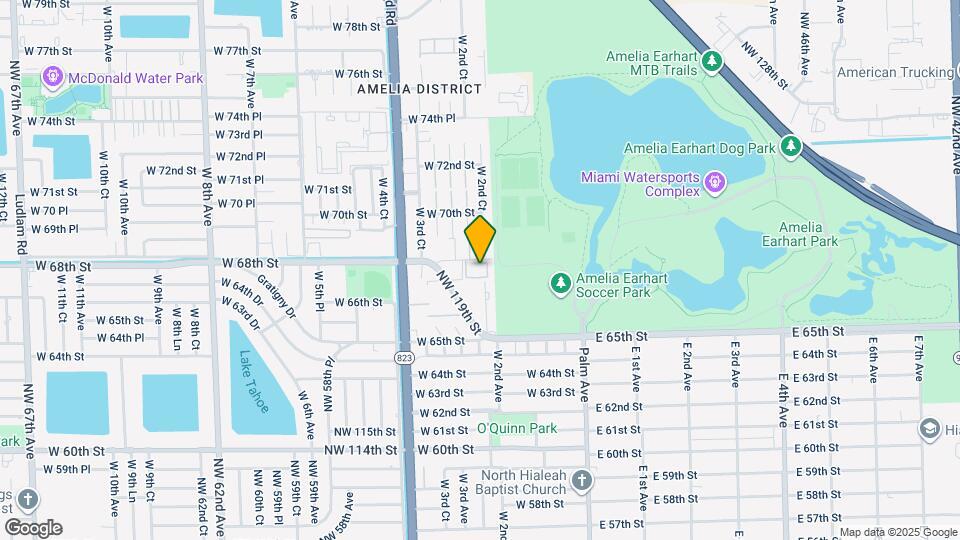 230 W 68th St, Unit 210 Mapa y Detalles de la Ubicación