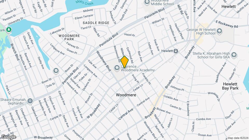 322 Westwood Rd Map and Location Details