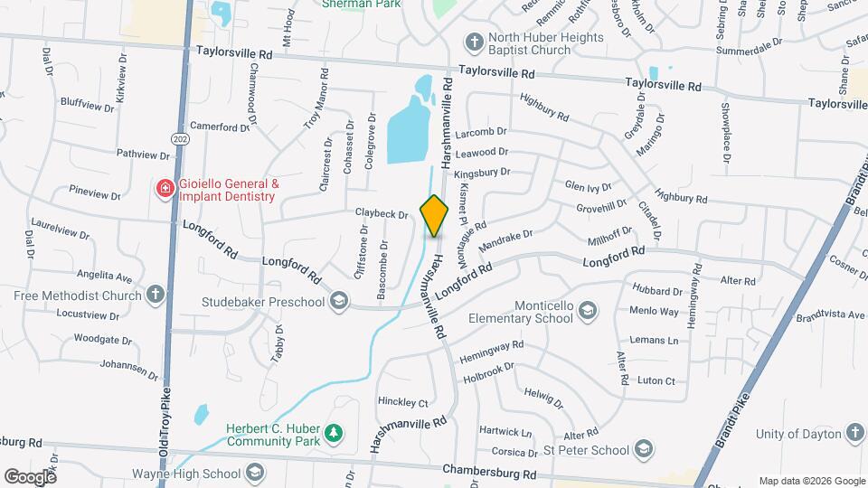 7069 Harshmanville Rd Map and Location Details