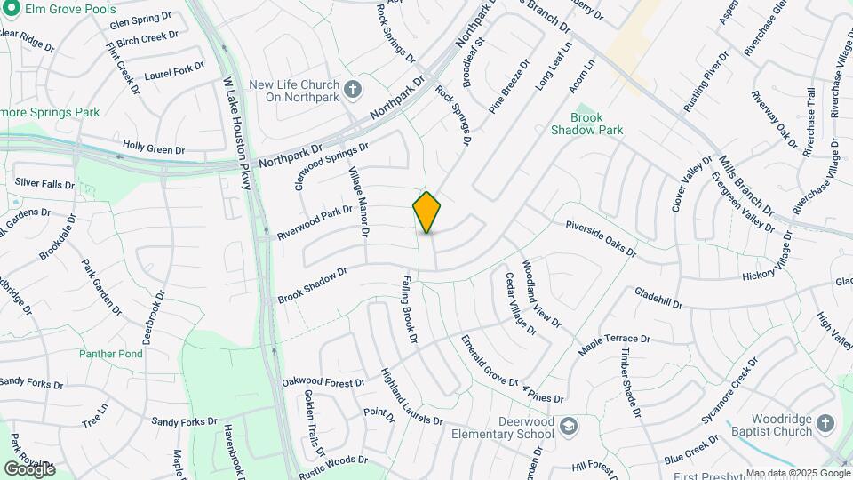 3603 Rock Springs Dr Map and Location Details