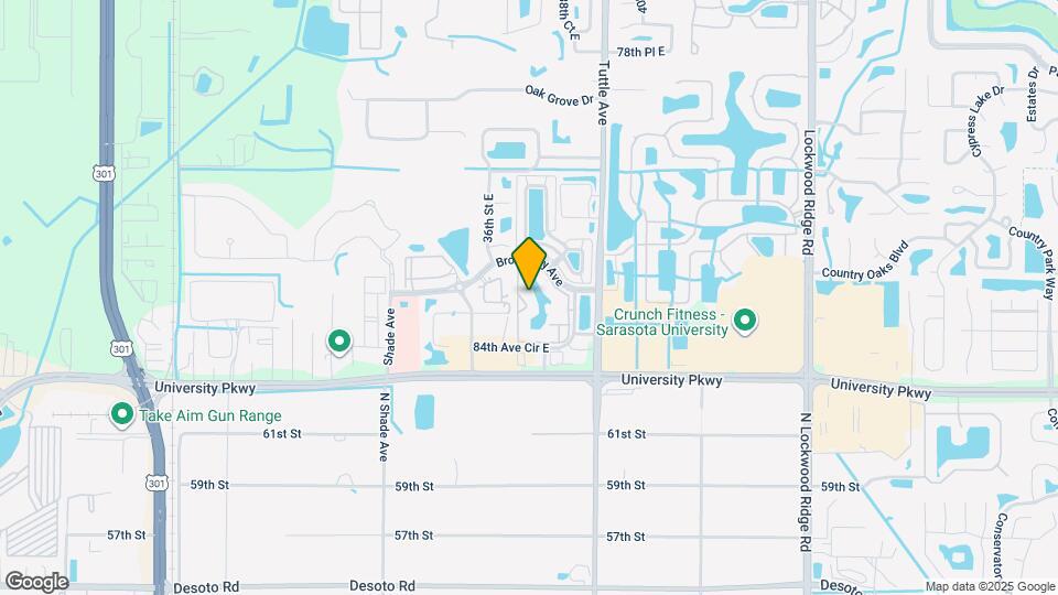 8351 38th Street Cir E, Unit 204 Map and Location Details