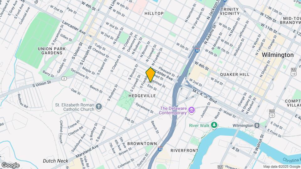 221 S Harrison St Map and Location Details