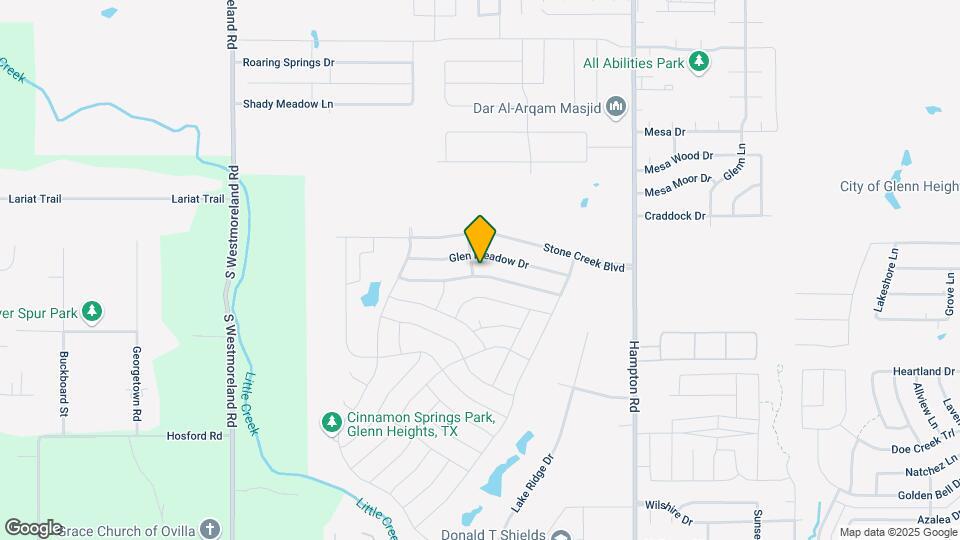 325 Willow Creek Dr Map and Location Details