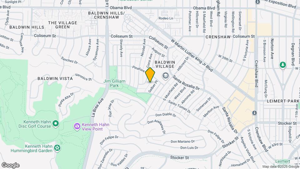 4029 Gelber Place Map and Location Details