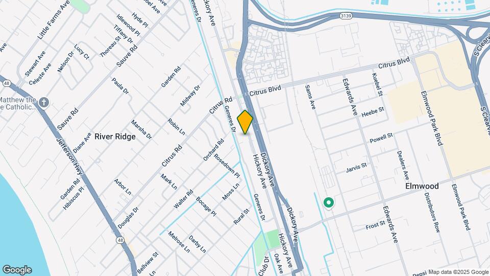 1512-1516 Hickory Ave Mapa y Detalles de la Ubicación