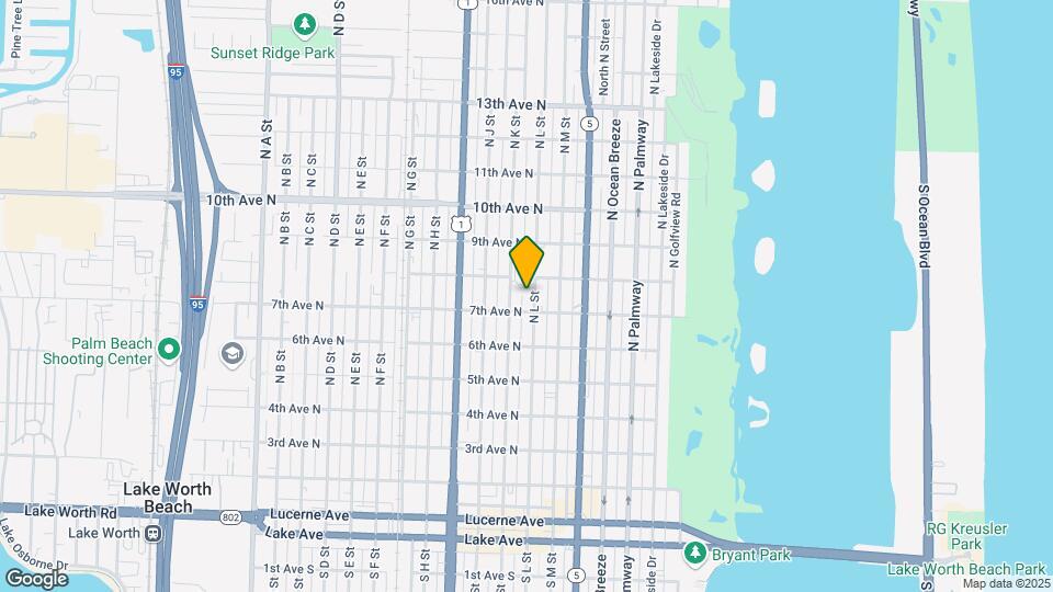 715 N L St Mapa y Detalles de la Ubicación